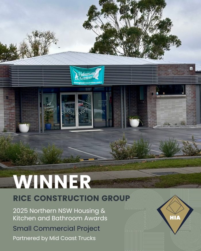Winner Small Commercial Project Of The Year